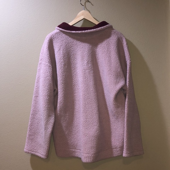 OLD NAVY• Pink Sherpa jacket - Picture 2 of 4